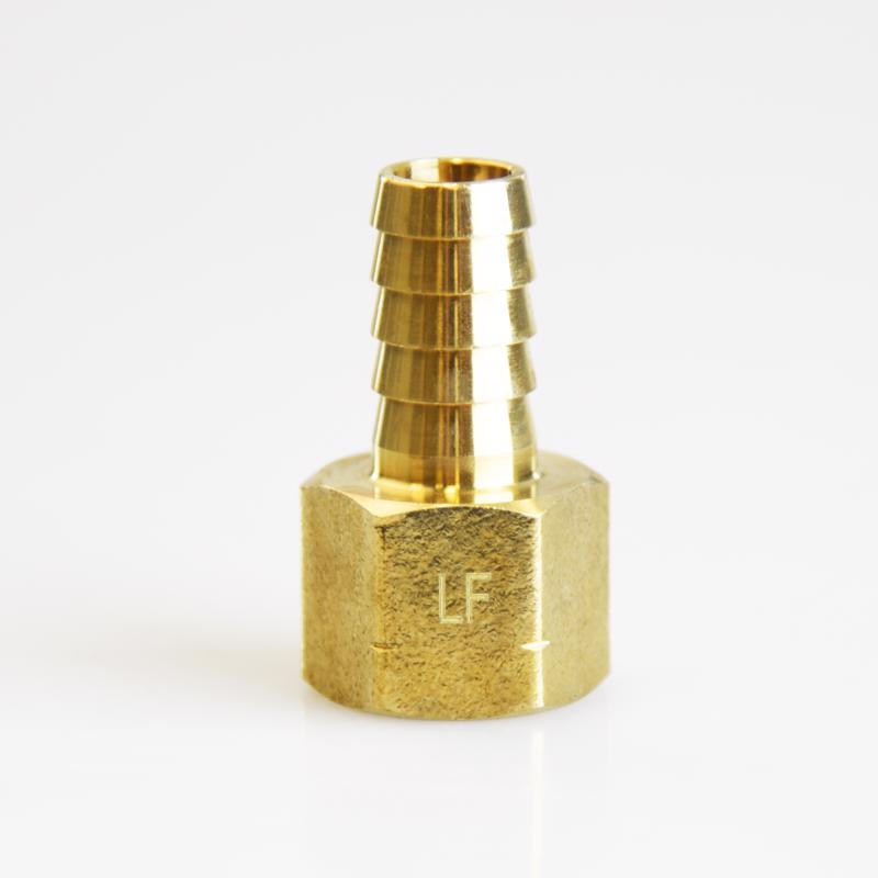 ATC 6JC126310701048 Adapter Brass 1/2" D X 1/2" D Yellow