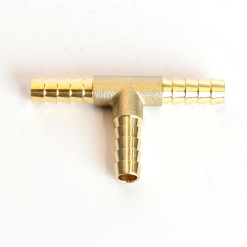 Tee Connector Brass 5/16" D X 5/16" D Gold - pack of 5