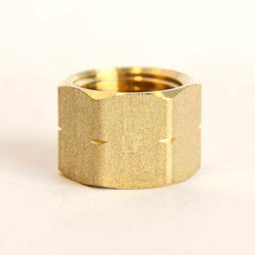 Cap 1/2" FPT Brass