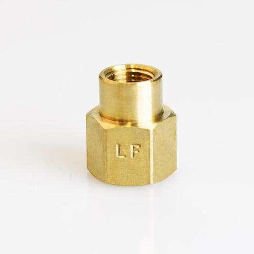 Reducing Coupling 1/4" FPT X 1/8" D FPT Brass - pack of 5