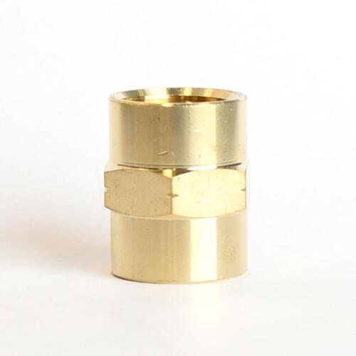 Coupling 1/2" FPT X 1/2" D FPT Brass