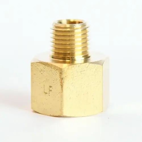 Reducing Coupling 1/4" FPT X 1/4" D FPT Brass - pack of 5