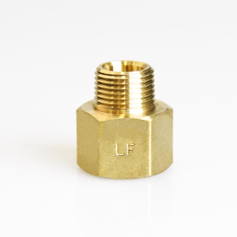 ATC 6JC120810701044 Reducing Coupling 1/2" FPT X 3/8" D MPT Brass