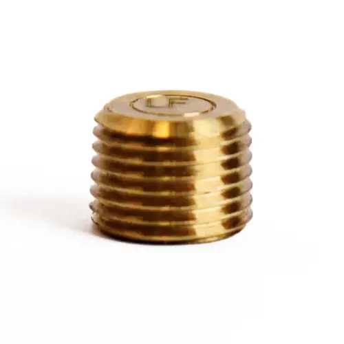 Counter Sunk Plug 1/8" MPT Brass