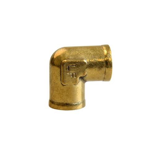 90 Degree Elbow 1/8" FPT X 1/8" D FPT Brass - pack of 5