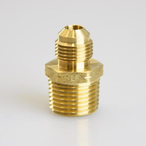 Adapter 3/8" Flare X 1/2" D Male Brass