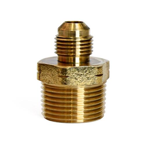 Adapter 3/8" Flare X 3/4" D Male Brass