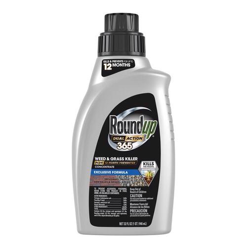 Concentrated Weed and Grass Killer, Liquid, 32 oz Bottle