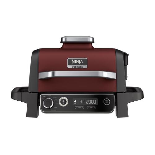 Ninja OG701RD Grill and Smoker Woodfire Electric Red Red