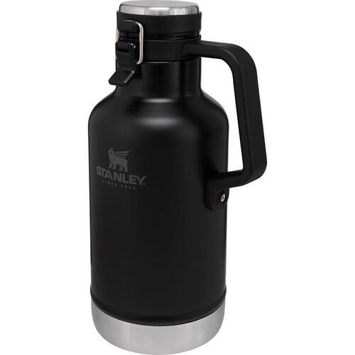 Stanley 10-01941-064 Insulated Water Bottle Growler 64 oz Matte Black BPA Free Matte Black