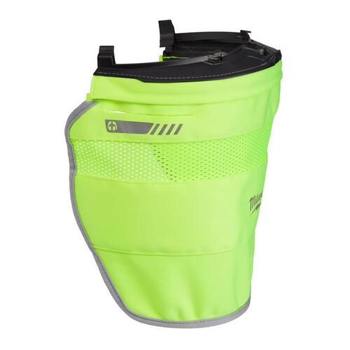 Hard Hat Sun Shade Bolt Fluorescent Yellow Vented Fluorescent Yellow