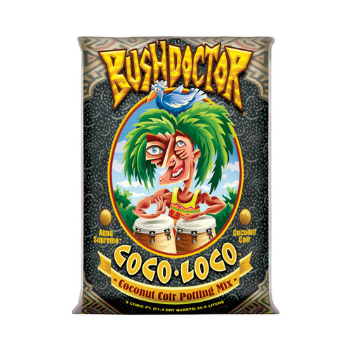 HYDROFARM INC-FOXFARM FX14100 Coco Coir Potting Mix BushDoctor Organic All Purpose 2 cu ft