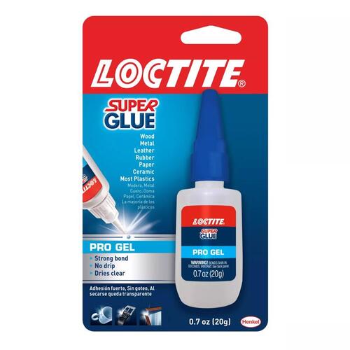 Loctite 2802445 Super Glue Super Strength Ethyl Cyanoacrylate 0.7 oz Clear