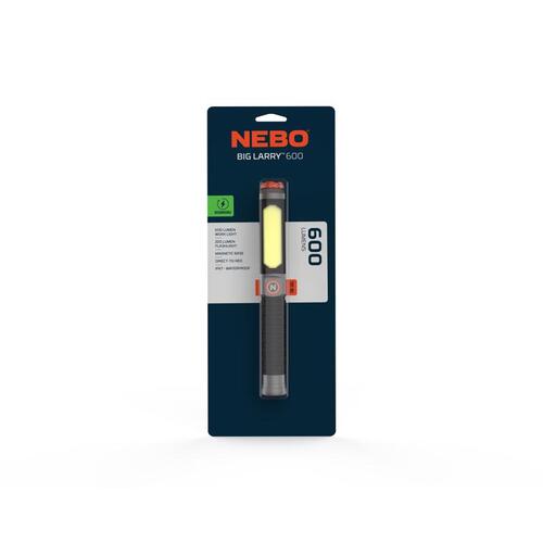 Nebo NEB-FLT-1033 Work Light Flashlight Big Larry 600 lm Black/Gray LED 18650 Battery Black/Gray