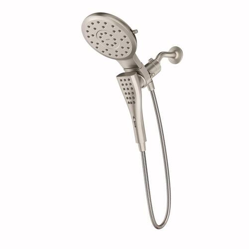 Showerhead Combo Magnetix Brushed Nickel 8 settings 2.5 gpm Brushed Nickel