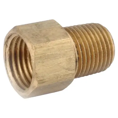 Inverted Flare Adapter 3/16" Female Flare in. X 1/8" D FPT in. Brass 1" L - pack of 5