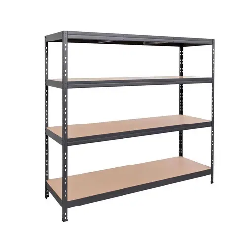 Shelving Unit Garage Series 71" H X 59.4" W X 18" D Metal Dark Grey