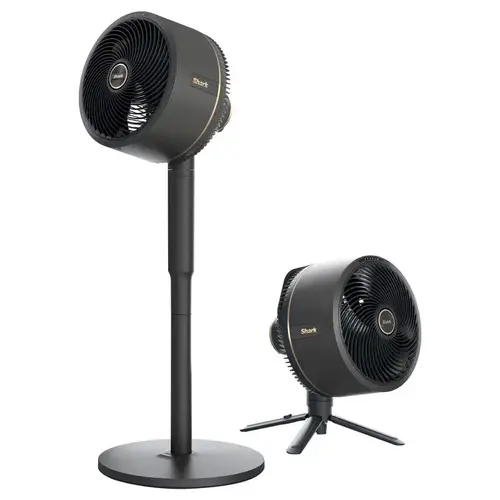 Fan W/InstaCool Mist Attachment FlexBreeze 37" H Oscillating Remote Control Gray