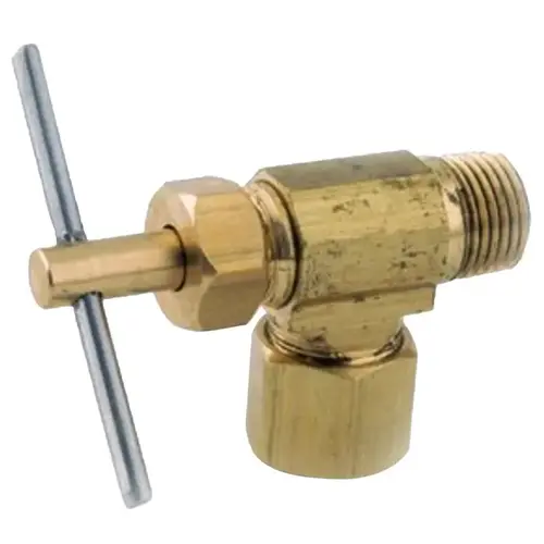 Needle Valve 3/8" 1/4" Brass - pack of 5