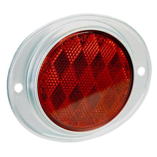 Hopkins B888R Reflector Red Round Red