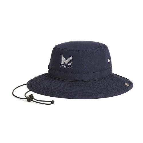 Mission 109192 Bucket Hat Navy One Size Fits Most Navy