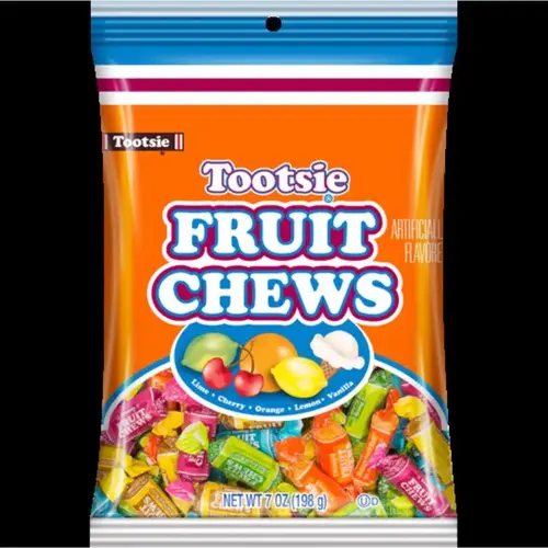 Tootsie Roll 6067 Candy Fruit Chews 7 oz