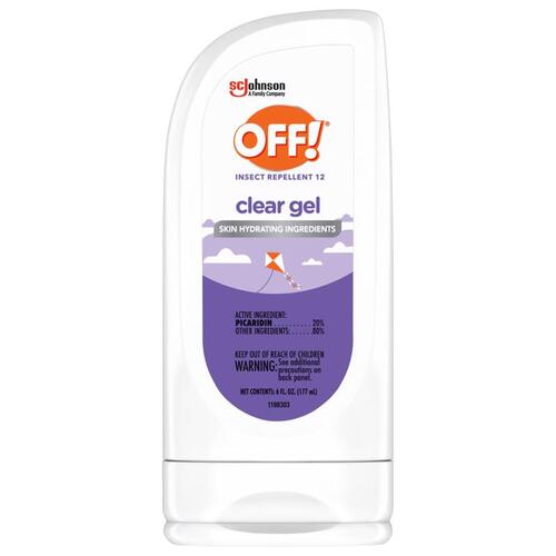 Insect Repellent Clean Feel Gel For Mosquitoes/Ticks 6 oz