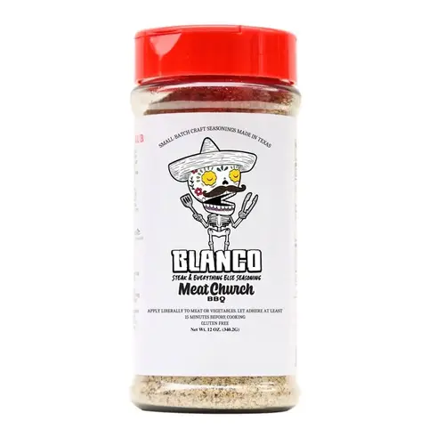 Meat Church 703355944080 BBQ Rub BLANCO 12 oz