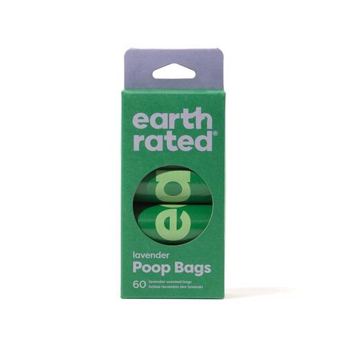 Earth Rated 10US10BG0019 Disposable Pet Waste Bags Plastic Green