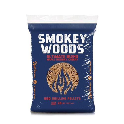 Smokey Woods J053 Hardwood Pellets All Natural Cherry/Hickory/Maple 20 lb