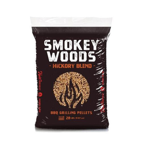 Smokey Woods J055 Hardwood Pellets All Natural Hickory 20 lb