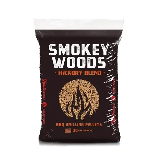 Smokey Woods J055 Hardwood Pellets All Natural Hickory 20 lb