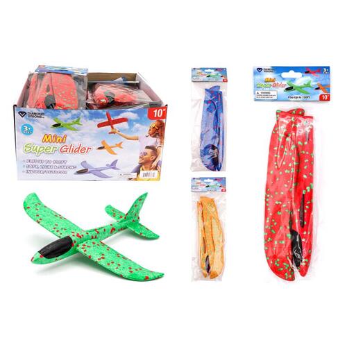 Glider Airplane Mini Super ABS Plastic Assorted Assorted