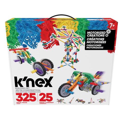 K'Nex KNX 85049 Building Set Toy Motorized Creations Plastic Assorted 325 pc Assorted