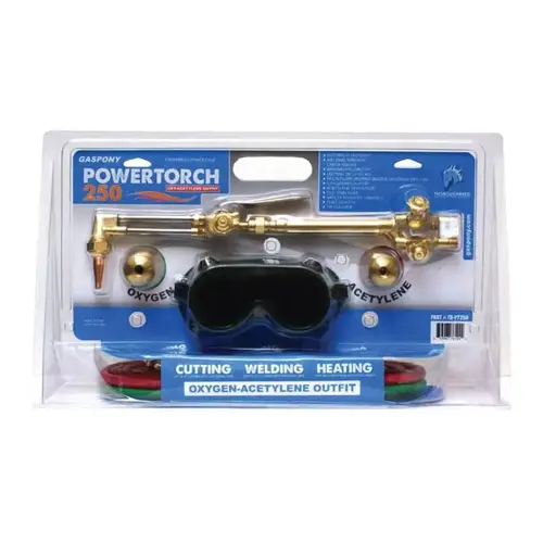 Thoroughbred TBH PT250 Torch Kit GasPony PowerTorch 250 11 pc Oxy-Acetylene