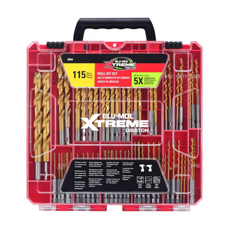Blu-Mol E0100504 Drill Bit Set Xtreme Titanium Buy Now