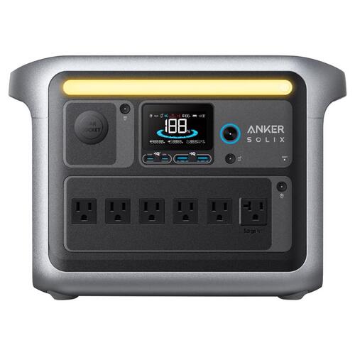 Anker A1761 Power Station 1800 W Solar and Battery Portable
