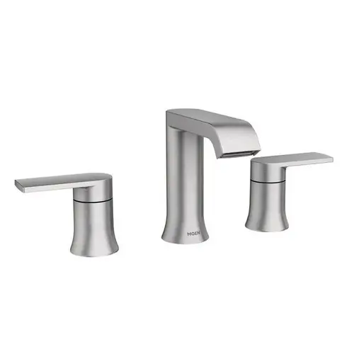 Two-Handle Bathroom Sink Faucet Genta Brushed Nickel 8" Brushed Nickel