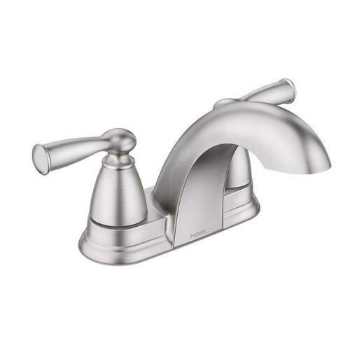 Centerset Bathroom Sink Faucet Banbury Brushed Nickel 4" Brushed Nickel