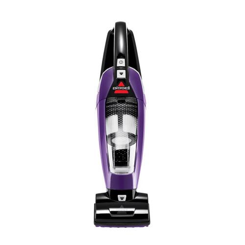 BISSELL 2390 Pet Hair Eraser Hand Vacuum, 14.4 V Battery, Lithium-Ion Battery, Black/Grapevine/Purple Housing