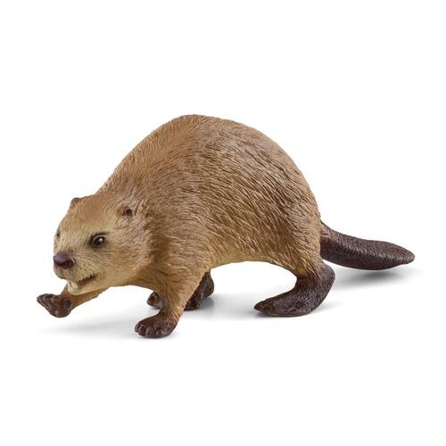 Beaver Toy Animal Figure, Brown, Ages 3 & Up - pack of 5