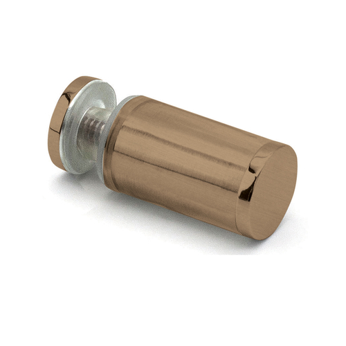 FHC Round Single-Sided Shower Knob with Sleeve - Brushed Bronze