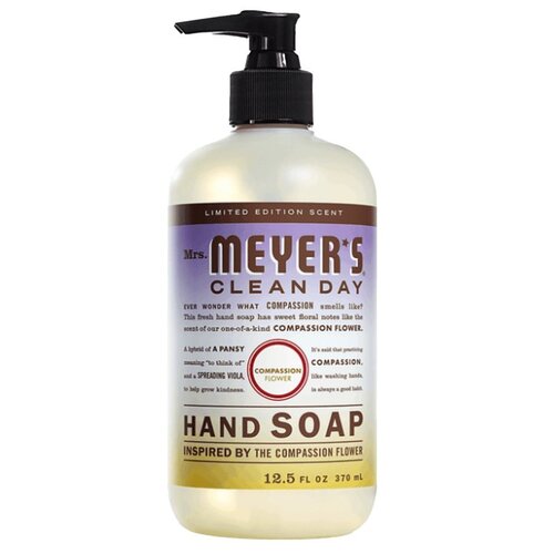 Liquid Hand Soap Clean Day Compassion Flower Scent 12.5 oz