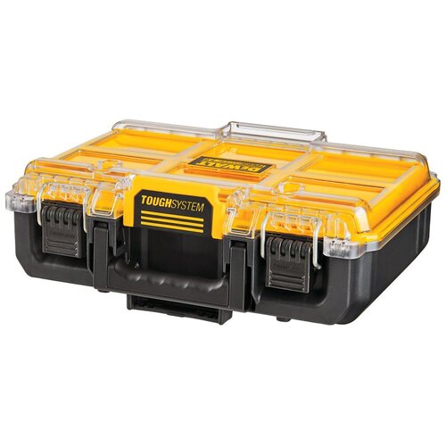 Organizer ToughSystem 2.0 10.47" W X 5.2" H Half-Size Polypropene 6 compartments Yellow Yellow