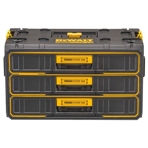 STANLEY TOOLS DWST08330 Tool Box ToughSystem 2.0 21.3" Black/Yellow Black/Yellow