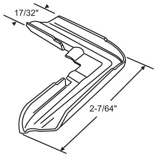 Use 90M-106 inside Corner Key Metal