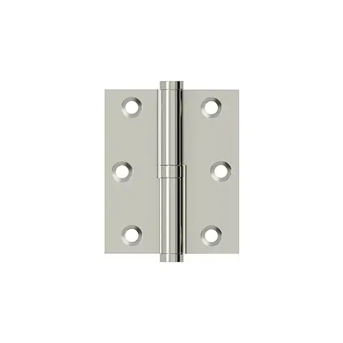 3" x 2.5" HINGE in Polished Nickel