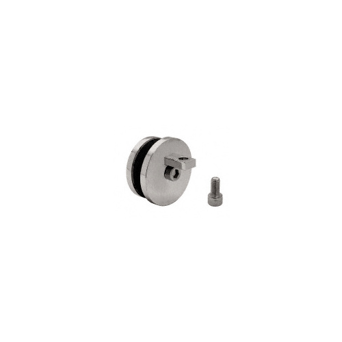 Brushed Nickel Hydroslide 90 Degree Glass-to-Sliding Track Connector