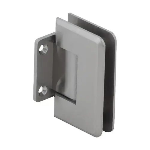 CRL P1N074BN Brushed Nickel Pinnacle 074 Series Wall Mount Short Back Plate Hinge