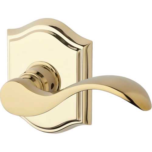 Full Dummy Curve Lever and Traditional Arch Rose Lifetime Brass Finish